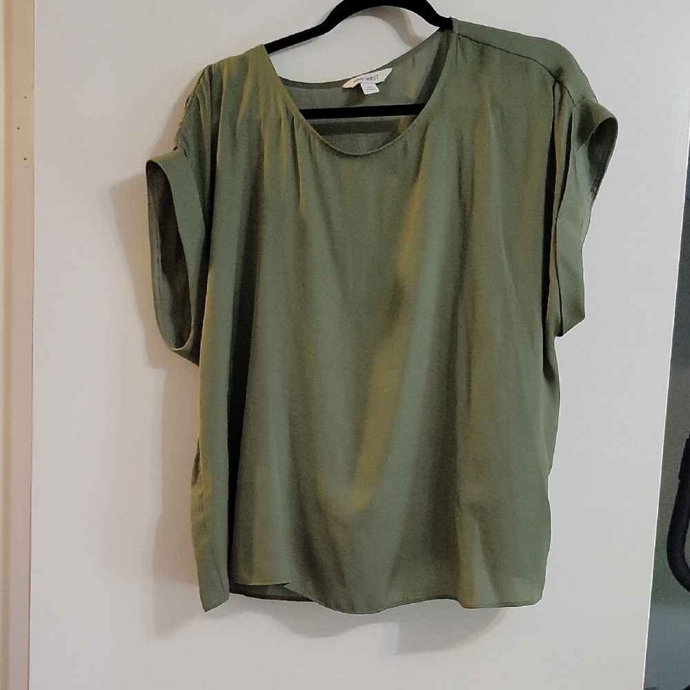 Olive Green Women's Top